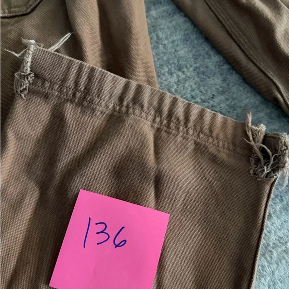 Duluth Firehose Tan Work Pants 36x34 - Picture 4 of 4